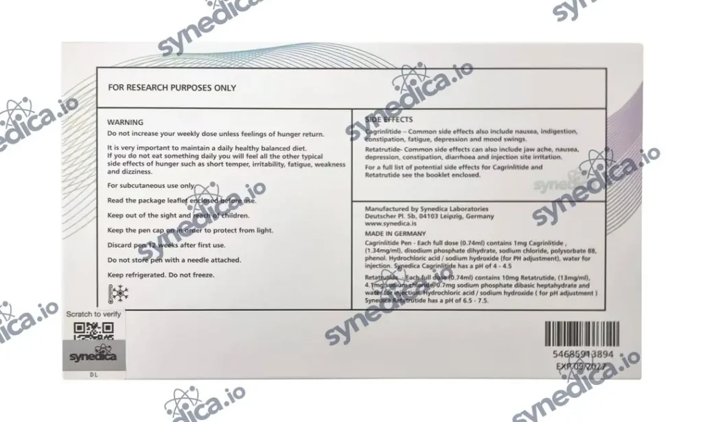 Synedica Cagri Reta Dual Injection Pen Kit