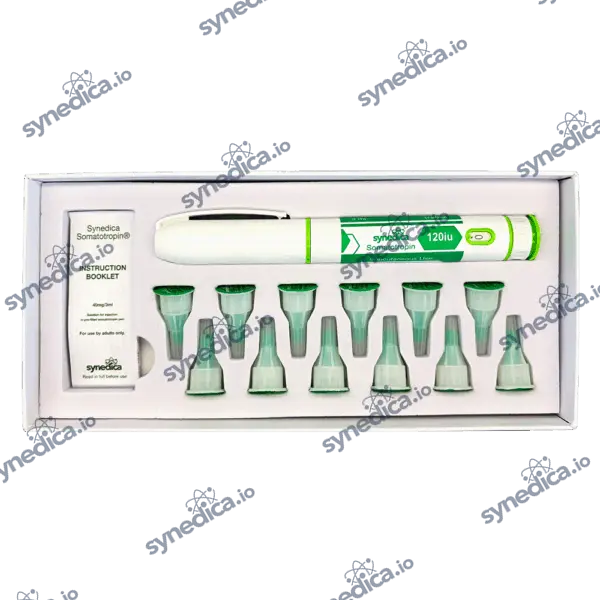 Synedica Somatotropin HGH 120iu Injection Pen Kit